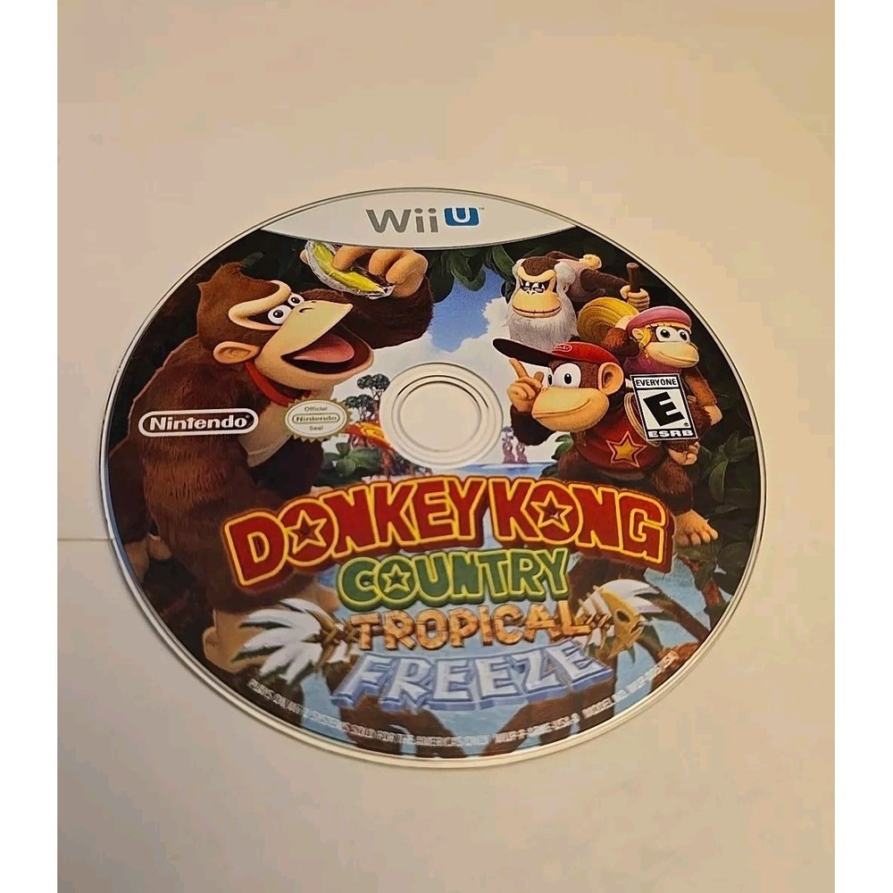 Donkey‎ Kong Country Tropical Freeze Nintendo Wii U Video Game Disc Only